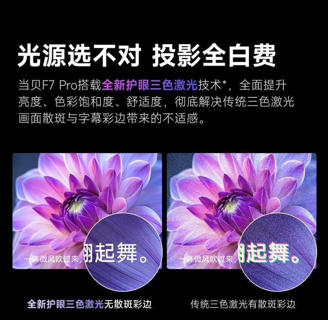7 Pro3600流明高亮度白天观影毫无压力pg电子免费模拟器618客厅投影仪选择当贝F(图3)